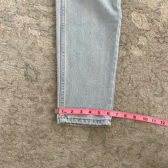 Levi's 512 W28 L30.5 slim fit tapered leg 80's Vintage mom levis 28 - Picture 10 of 12